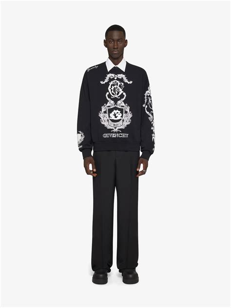 givenchy pullover sido|givenchy crest sweatshirt.